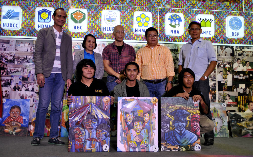 10th Housing Fair on-the-spot painting contest winners (Photo: Oliver Oliveros)