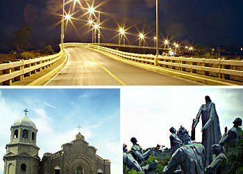 Tumana Bridge in Marikina, Our Lady of the Abandoned Parish, The Last Supper [Loyola Memorial Park Marikina]